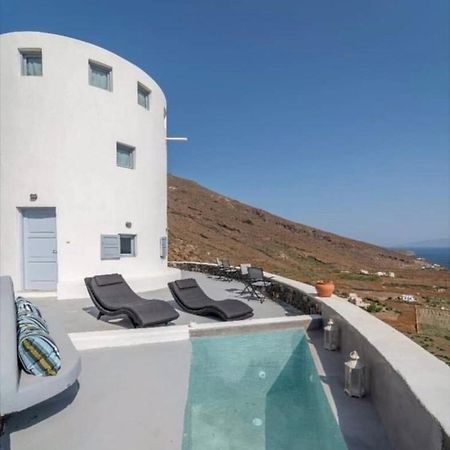Anemos Windmill Villa Vourvoúlos Eksteriør billede