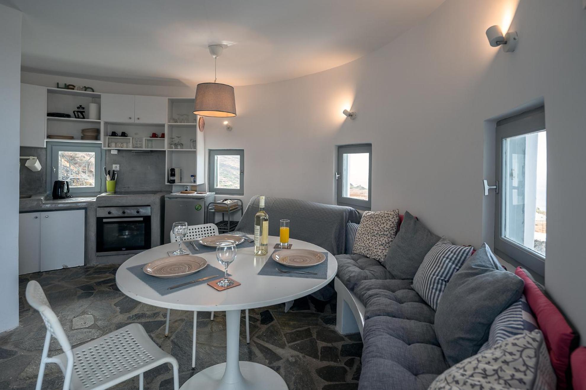 Anemos Windmill Villa Vourvoúlos Eksteriør billede
