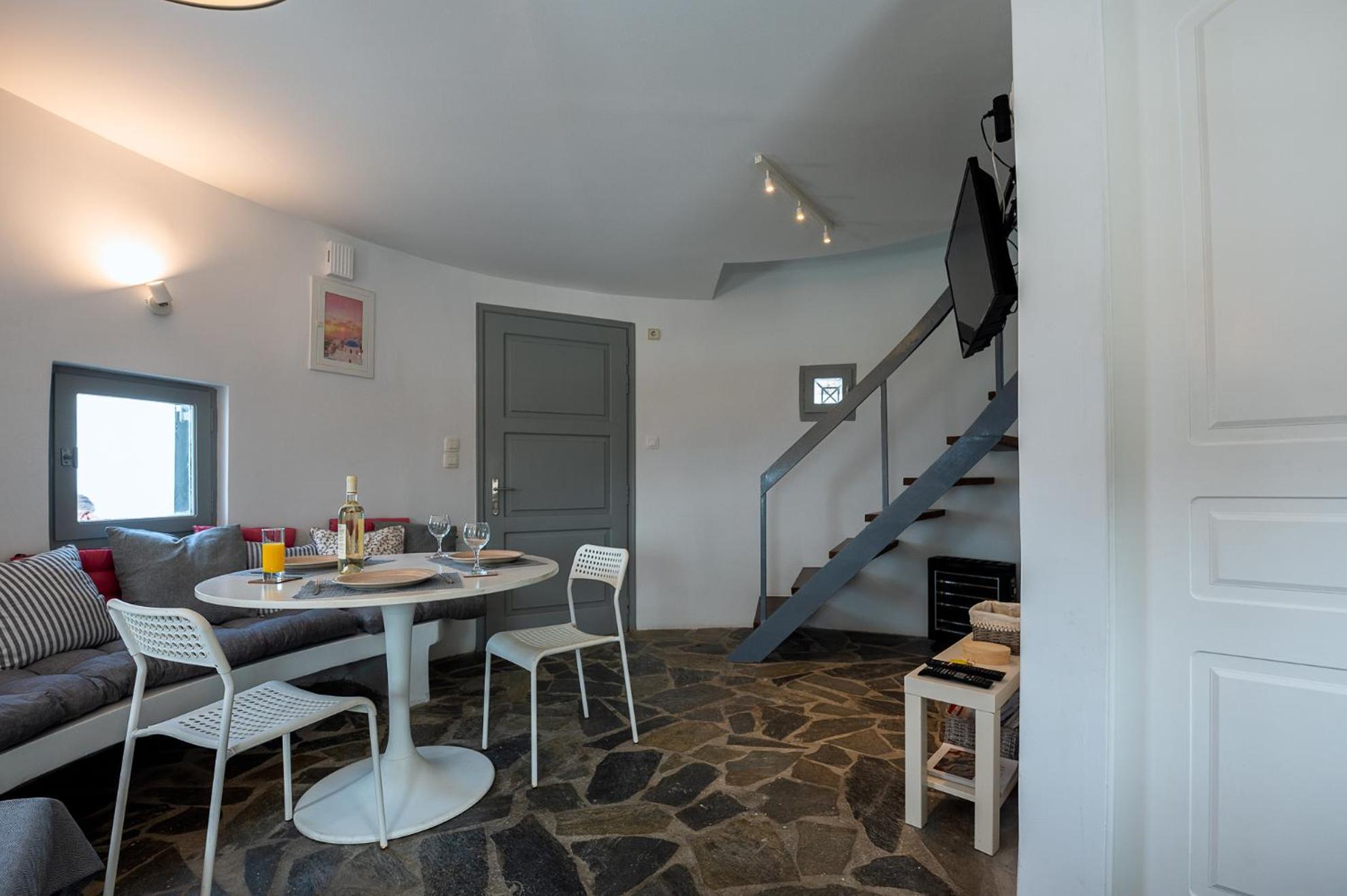 Anemos Windmill Villa Vourvoúlos Eksteriør billede