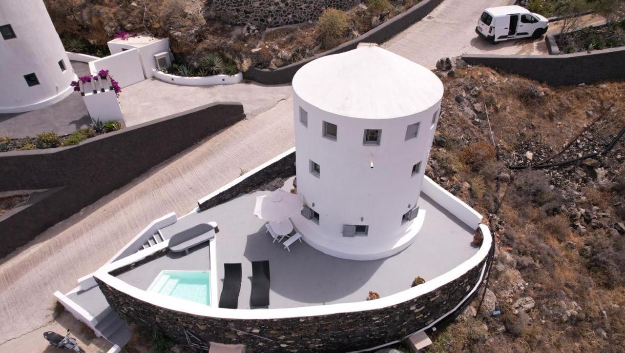 Anemos Windmill Villa Vourvoúlos Eksteriør billede