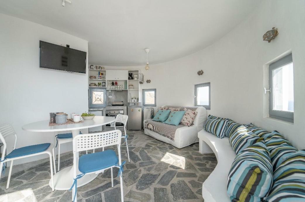 Anemos Windmill Villa Vourvoúlos Eksteriør billede